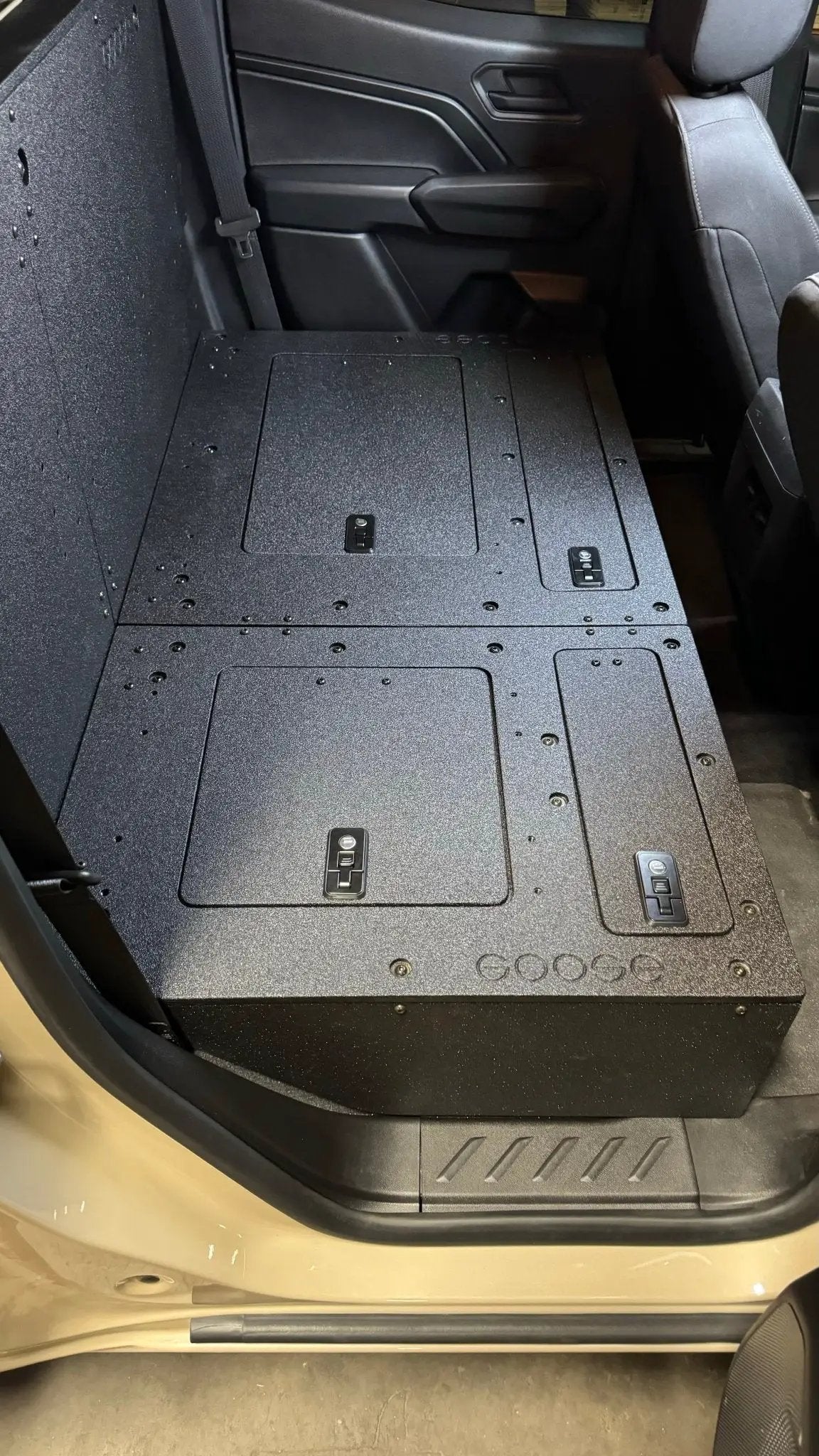 Chevy Colorado - GMC Canyon - 2023-Present - 3rd Gen - Explore Series - Second Row - Seat Delete - 100% by Goose Gear