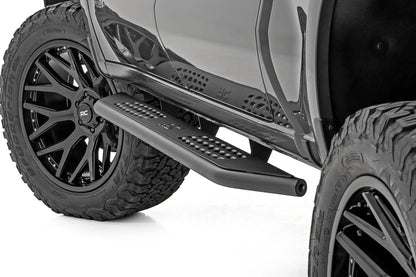 Rough Country OV2 Running Boards | Side Step Bars | Crew Cab | Chevy/GMC 1500/2500HD (19-26) by Rough Country