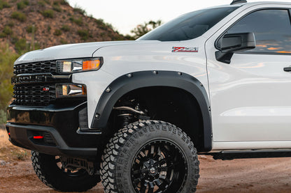 Guardabarros Pocket Fender Flares | GJI Shadow Gray | Chevy Silverado 1500 2WD/4WD (22-26)
