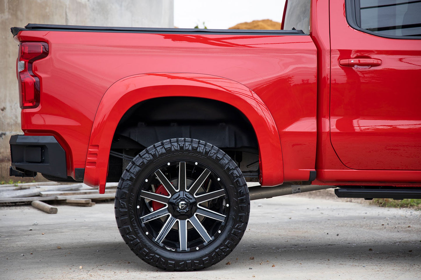 Faldones laterales | SF1 | G1K Azul Océano Profundo | Chevy Silverado 1500 (19-26)