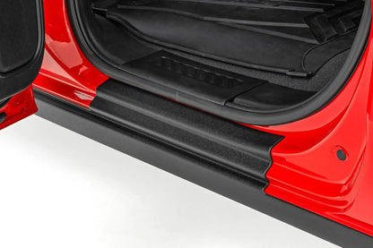 Rough Country Trail Cladding | Rocker Sill Plates | Chevy Silverado 1500 2WD/4WD (19-26) by Rough Country