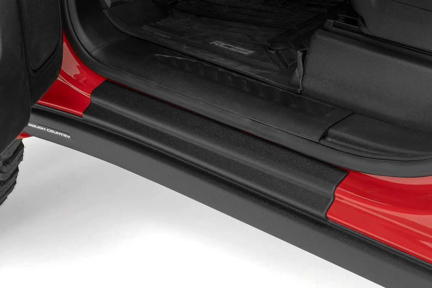 Rough Country Trail Cladding | Rocker Sill Plates | Chevy Silverado 1500 2WD/4WD (19-26) by Rough Country
