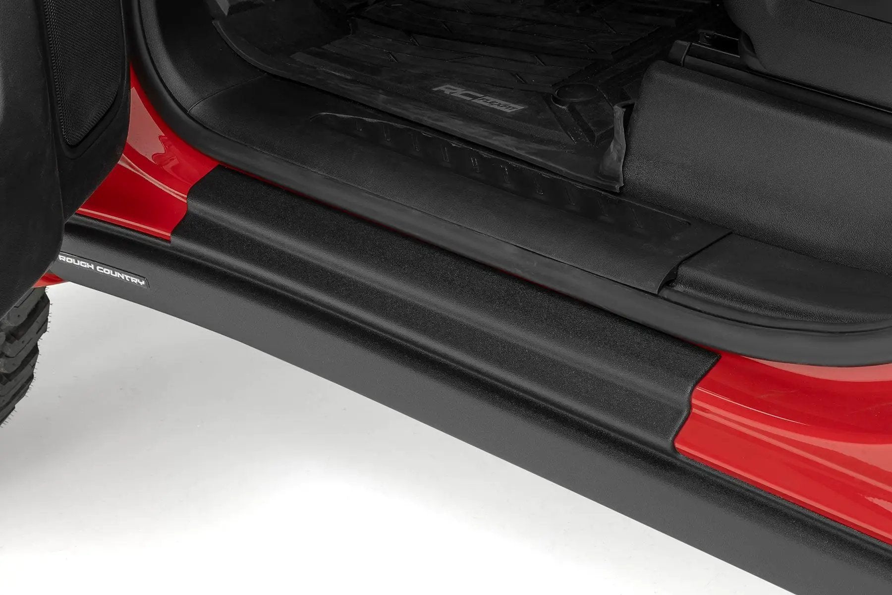 Rough Country Trail Cladding | Rocker Sill Plates | Chevy Silverado 1500 2WD/4WD (19-26) by Rough Country