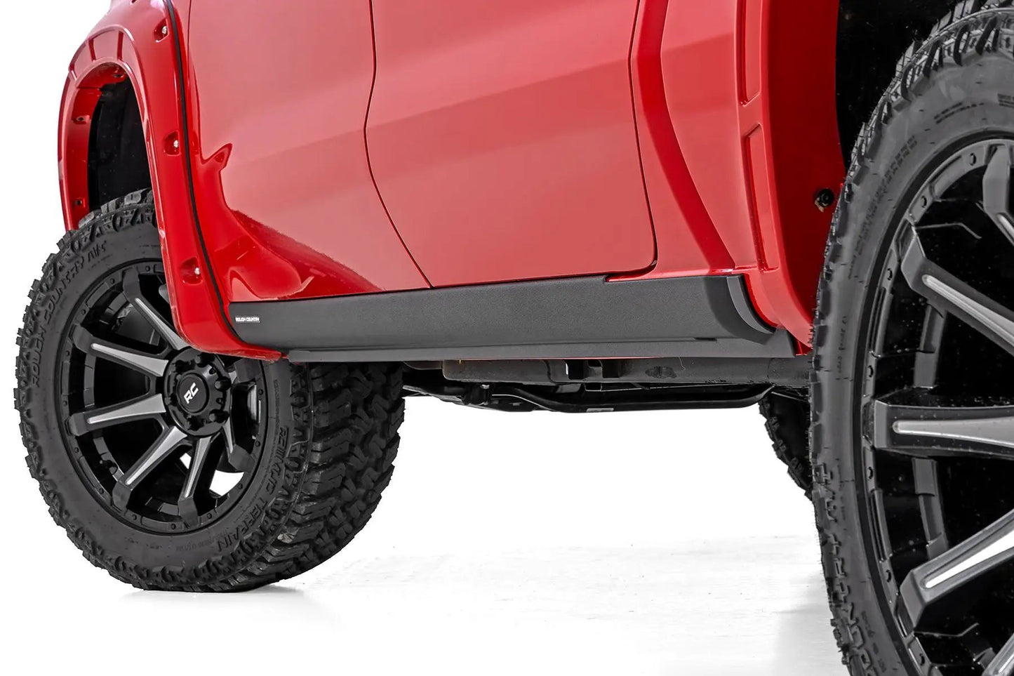 Rough Country Trail Cladding | Rocker Sill Plates | Chevy Silverado 1500 2WD/4WD (19-26) by Rough Country