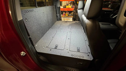 CHEVY - SILVERADO - 4TH GEN - GMC - SIERRA - 2019-PRESENT - 5TH GEN - EXPLORE SERIES - CREW CAB - SEAT DELETE PLATE SYSTEM - SECOND ROW - 100% by Goose Gear