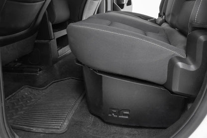 Rough Country Under Seat Storage | Double Cab | Chevy/GMC 1500/2500HD/3500HD 2WD/4WD by Rough Country