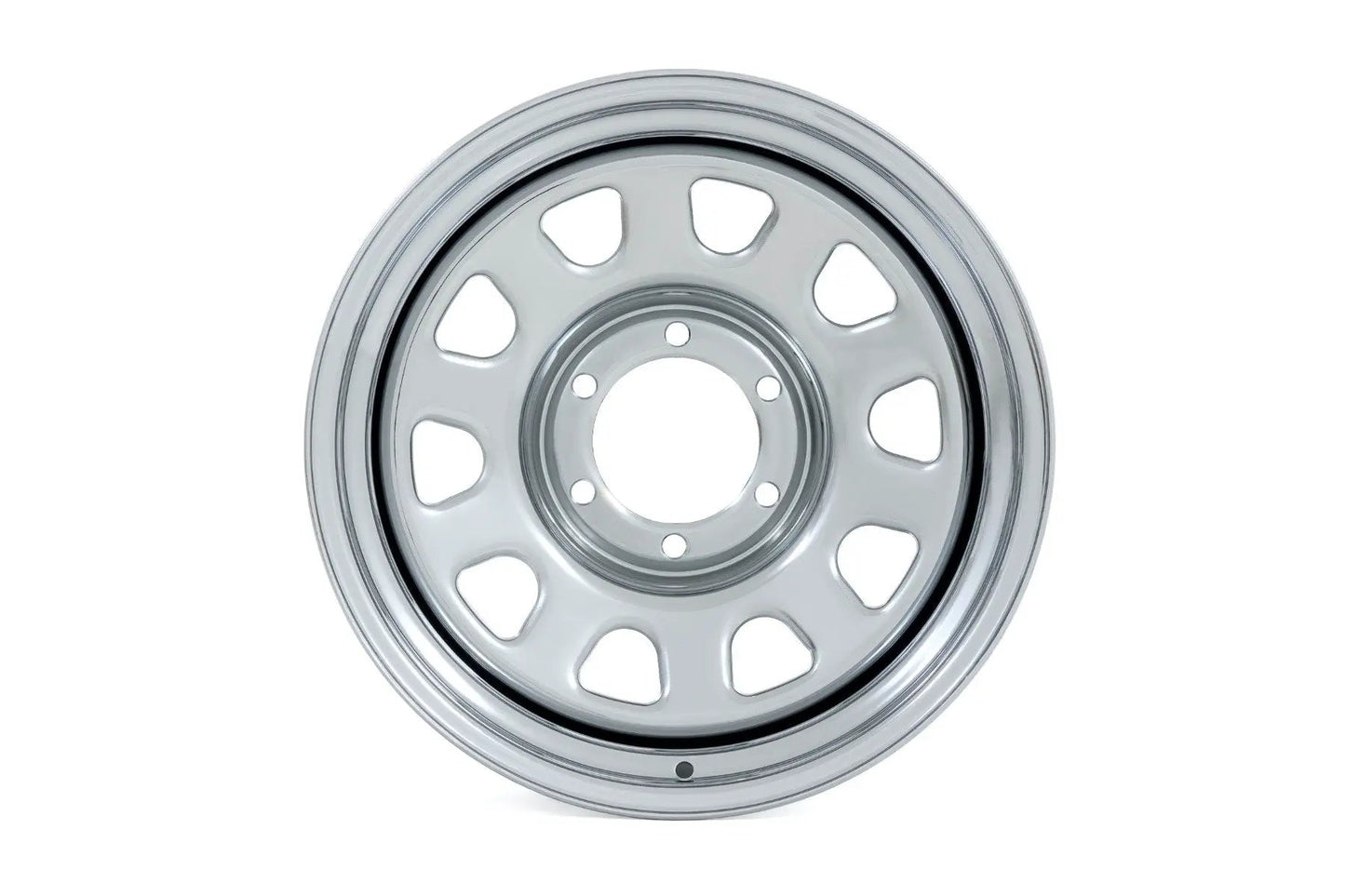 Rough Country Steel Wheel | Chrome | 15x8 | 5x4.5 | 3.30 Bore | -19 by Rough Country