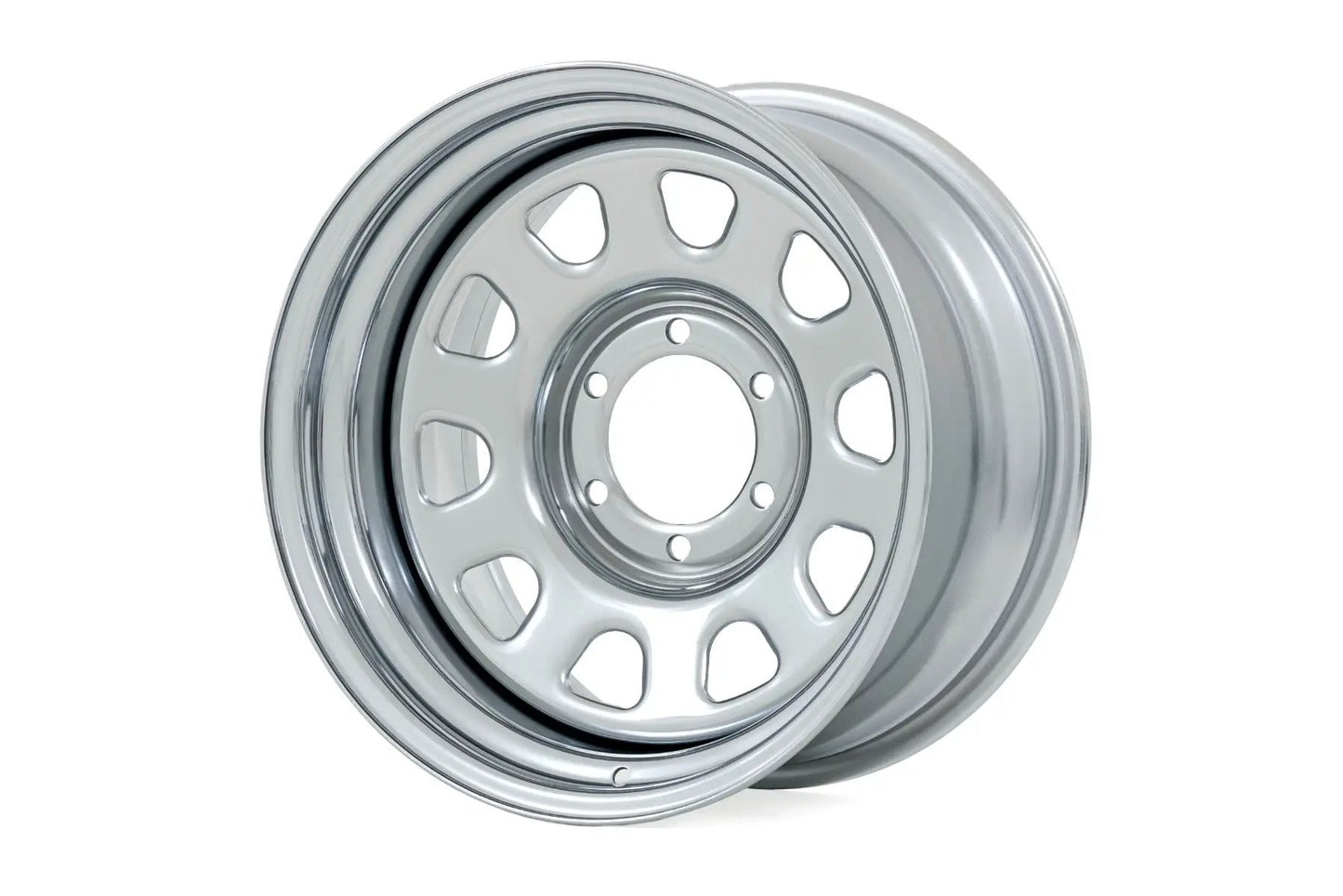 Rough Country Steel Wheel | Chrome | 17x9 | 6x5.5 | 4.25 Bore | -12 by Rough Country