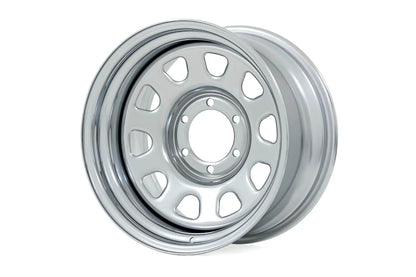 Rough Country Steel Wheel | Chrome | 17x9 | 6x5.5 | 4.25 Bore | -12 by Rough Country