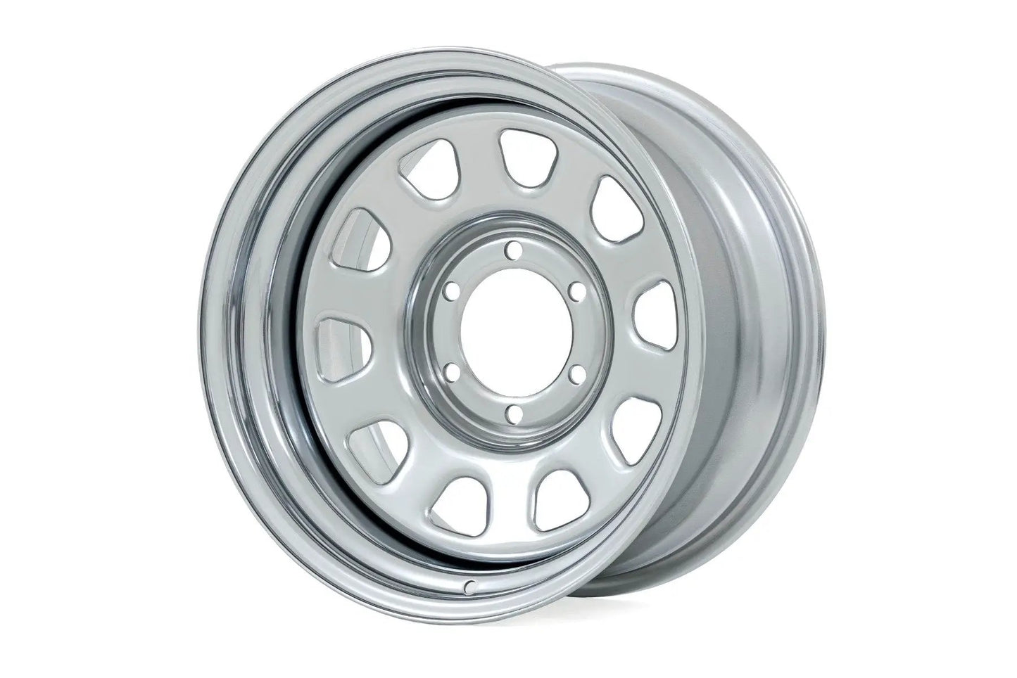 Rough Country Steel Wheel | Chrome | 15x8 | 5x5.5 | 4.25 Bore | -19mm by Rough Country