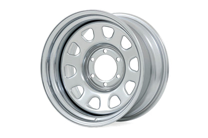 Rough Country Steel Wheel | Chrome | 16x8 | 6x5.5 | 4.25 Bore | -12