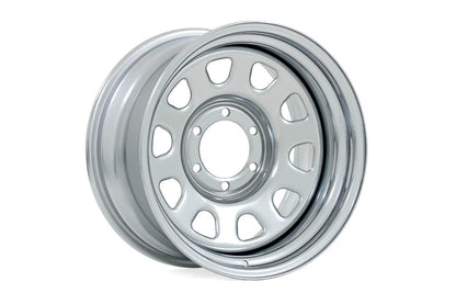 Rough Country Steel Wheel | Chrome | 17x9 | 6x5.5 | 4.25 Bore | -12 by Rough Country