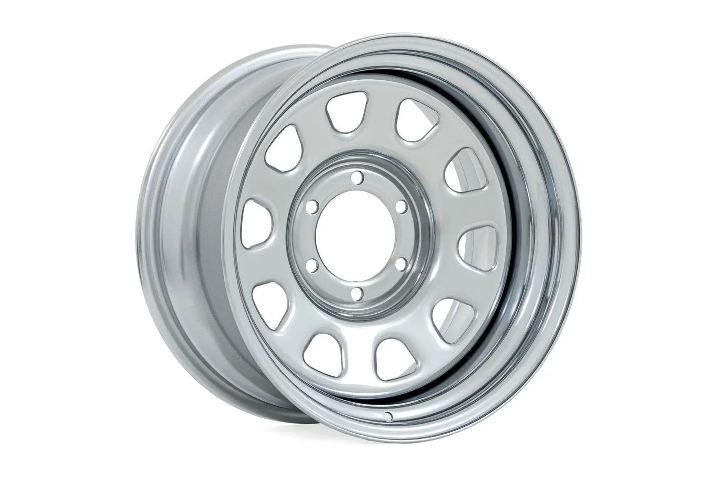 Rough Country Steel Wheel | Chrome | 15x8 | 5x5.5 | 4.25 Bore | -19mm by Rough Country