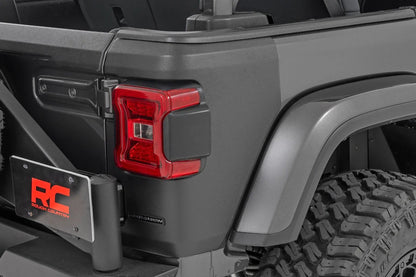 Rough Country Trail Cladding | Rear Corners | Jeep Wrangler JL/Wrangler Unlimited (18-26) by Rough Country