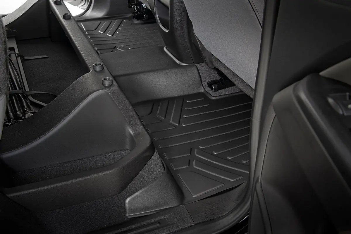 Rough Country Floor Mats | FR & RR | Crew | Chevy/GMC Canyon/Colorado 2WD/4WD (2015-2022) by Rough Country