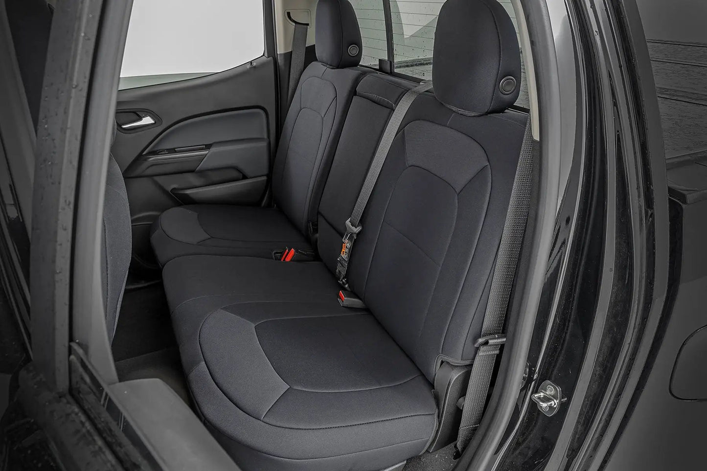 Rough Country Seat Covers | Front Bucket | Rear Bench | Chevy/GMC Canyon/Colorado (15-22) by Rough Country