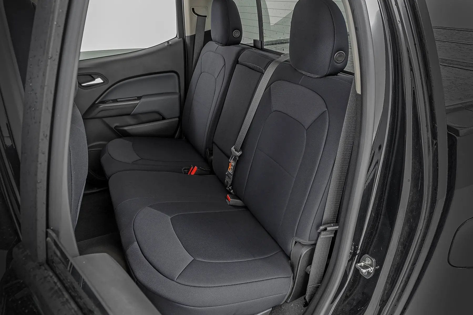 Rough Country Seat Covers | Front Bucket | Rear Bench | Chevy/GMC Canyon/Colorado (15-22) by Rough Country