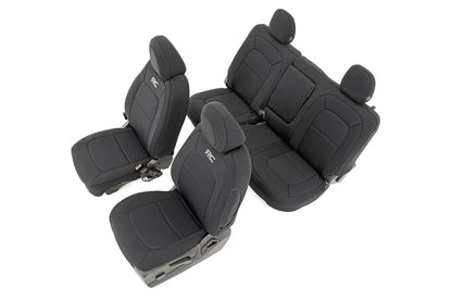Rough Country Seat Covers | Front Bucket | Rear Bench | Chevy/GMC Canyon/Colorado (15-22) by Rough Country
