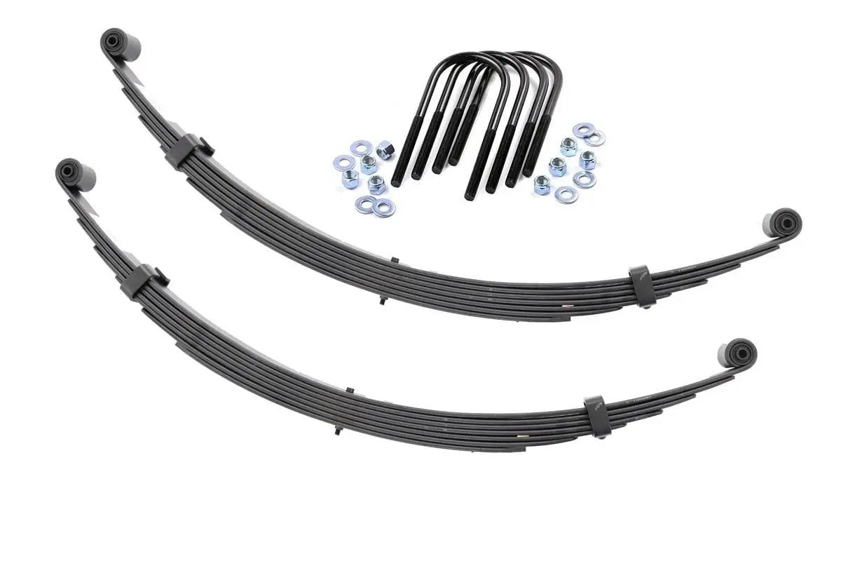 Rough Country Front Leaf Springs | 2.5" Lift | Pair | International Scout II 4WD (71-80) by Rough Country