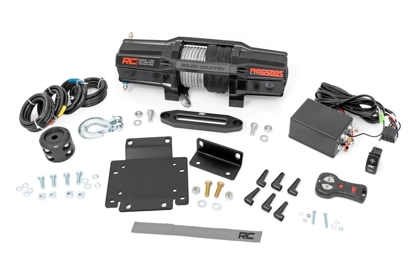 Rough Country Winch Mount | RS6500SA | Honda Pioneer 1000 by Rough Country