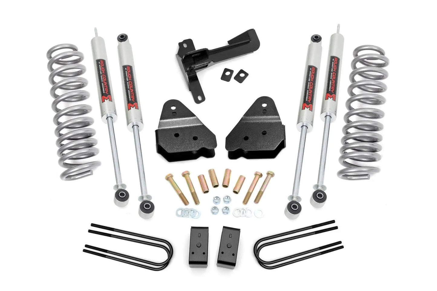 Rough Country 3 Inch Lift Kit | M1 | Front Gas Coils | Ford F-250 Super Duty 4WD (17-22) by Rough Country