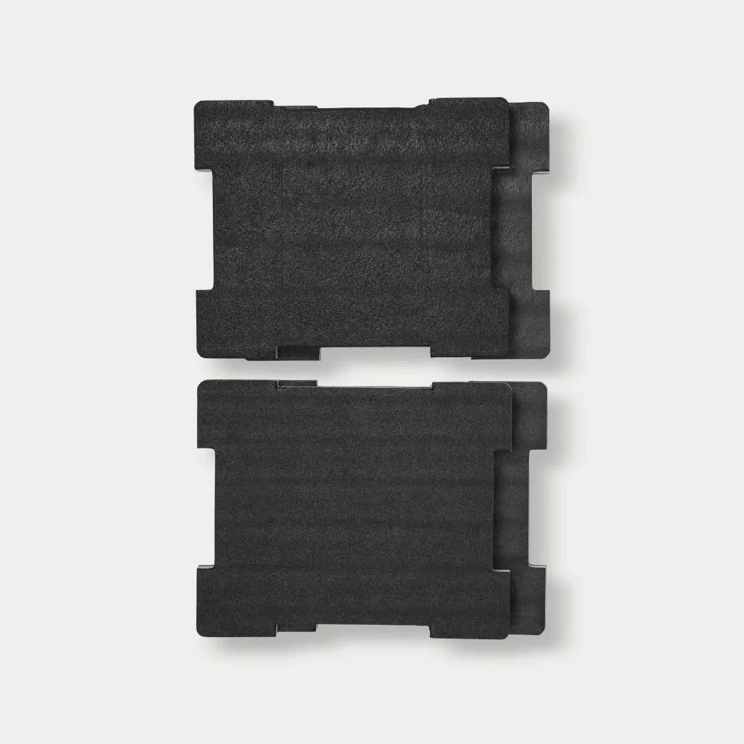 DECKED Custom Foam for Halfrack 32 Case - Includes four (4) layers of foam inserts to be cut into desired shapes for secure, custom storage - Case sold separately by DECKED