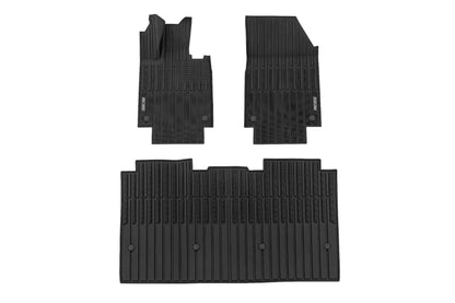 Rough Country Flex-Fit Floor Mats | FR & RR | Tesla Cybertruck 4WD (2024-2025)