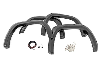 Rough Country Pocket Fender Flares | 1G3 Magnetic Grey | Toyota Tundra 2WD/4WD (2022-2026) by Rough Country