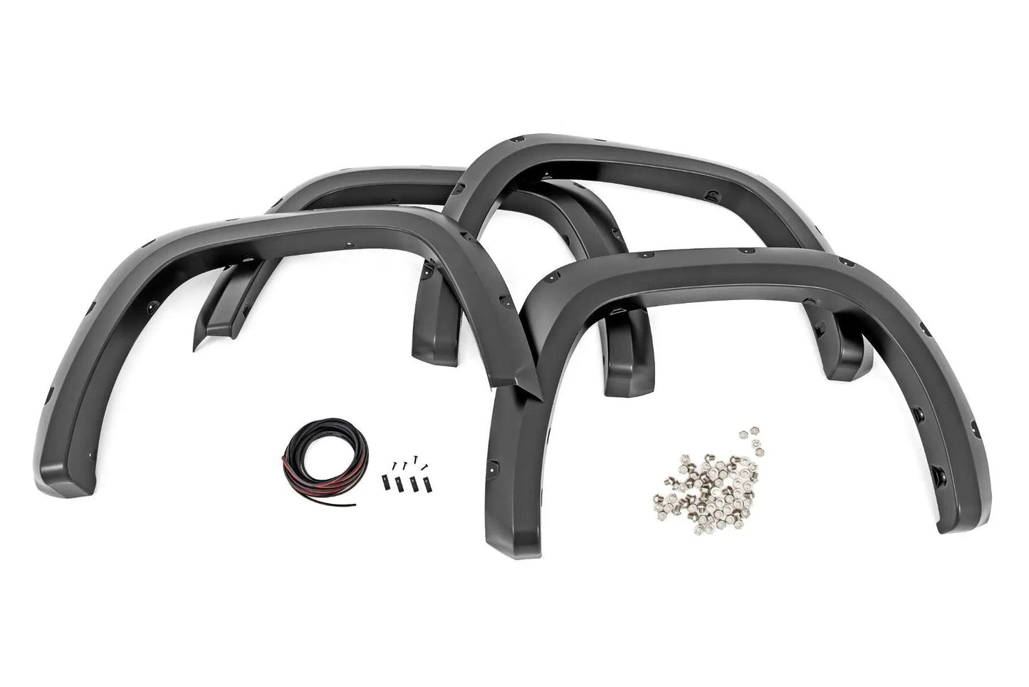 Rough Country Pocket Fender Flares | 3U5 Supersonic Red | Toyota Tundra 2WD/4WD (2022-2026) by Rough Country