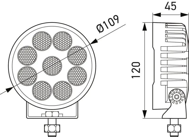 HELLA Work Lamp by Hella