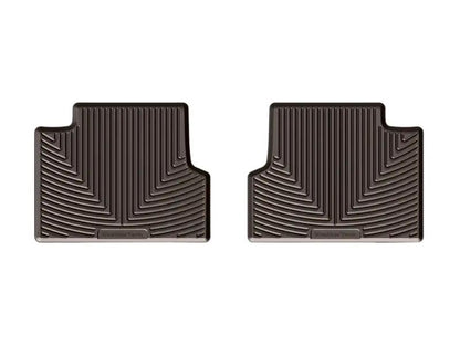WeatherTech WT Rubber Mats - Rear - Cocoa by WeatherTech