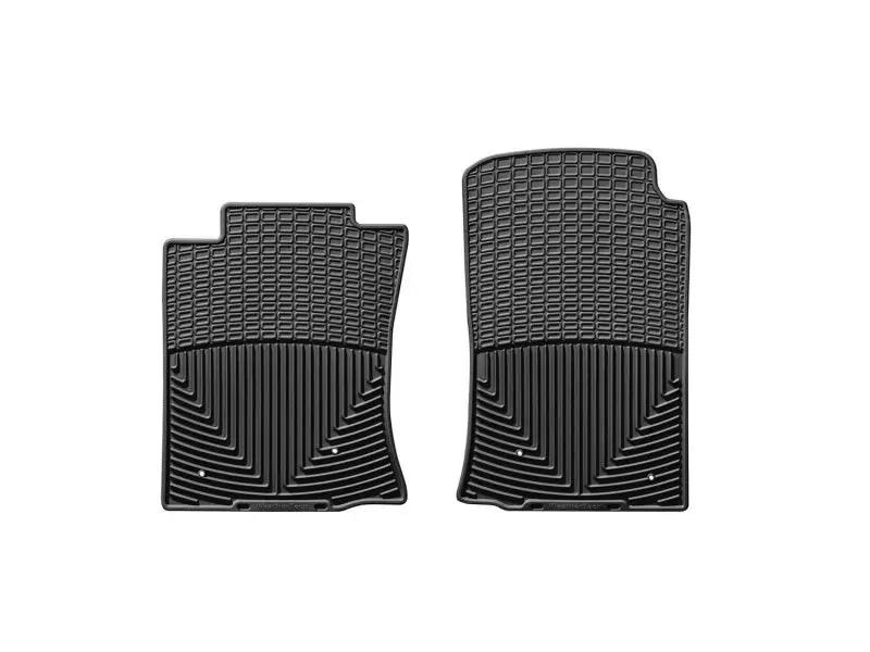 WeatherTech WT Rubber Mats - Front - Blk by WeatherTech