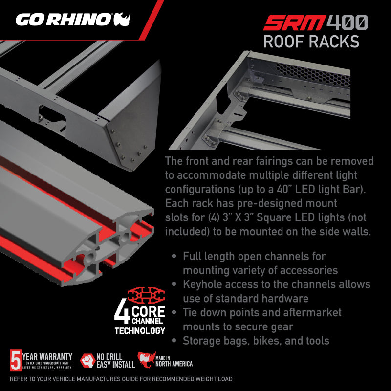 Go Rhino GOR SRM Racks