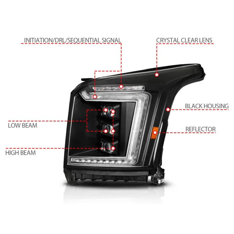 ANZO ANZ LED/Projector Headlights by ANZO
