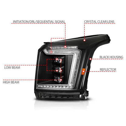 ANZO ANZ LED/Projector Headlights by ANZO