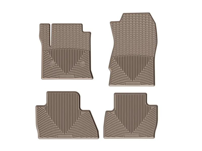 WeatherTech WT Rubber Mats - Front - Tan by WeatherTech