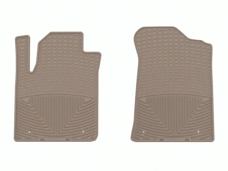 WeatherTech WT Rubber Mats - Front - Tan by WeatherTech