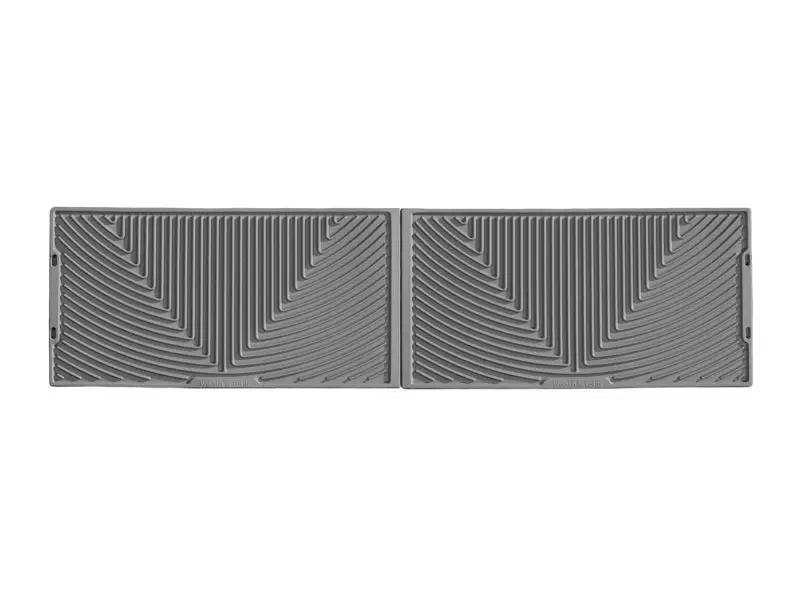 WeatherTech WT Rubber Mats - Rear - Grey by WeatherTech
