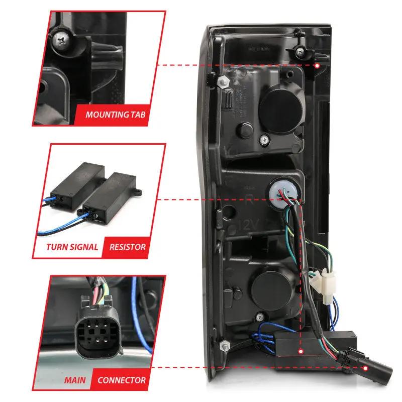 ANZO ANZ LED Taillights by ANZO