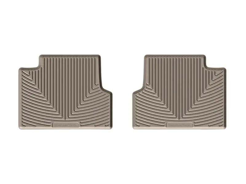 WeatherTech WT Rubber Mats - Rear - Tan by WeatherTech