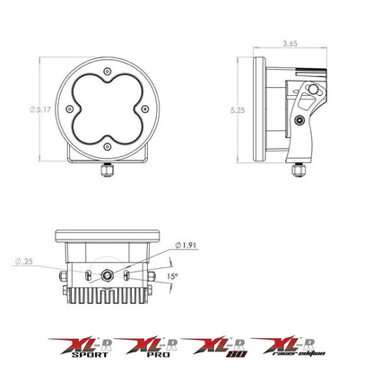 Baja Designs BAJ XL R 80 Light Pods