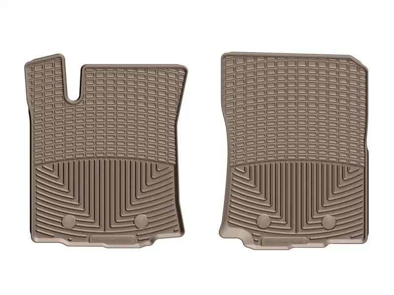 WeatherTech WT Rubber Mats - Front - Tan by WeatherTech