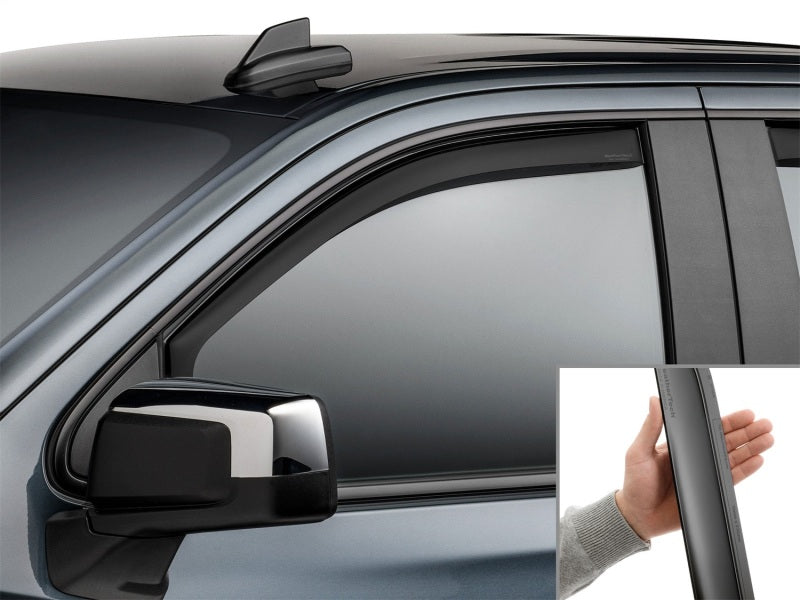 WeatherTech WT Deflector - Front - Matte Black by WeatherTech