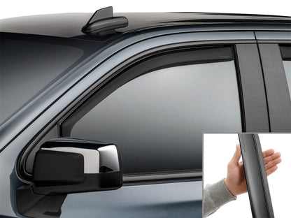 WeatherTech WT Deflector - Front - Matte Black by WeatherTech