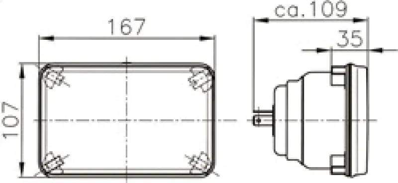 HELLA Twin Beam Lamp by Hella