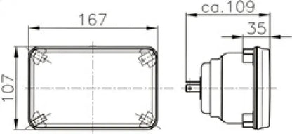 HELLA Twin Beam Lamp by Hella