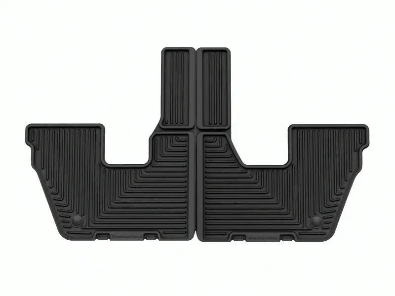 WeatherTech WT Rubber Mats - Rear - Blk by WeatherTech