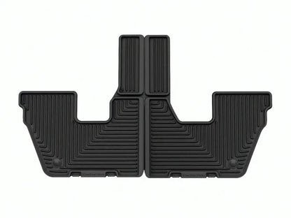 WeatherTech WT Rubber Mats - Rear - Blk by WeatherTech
