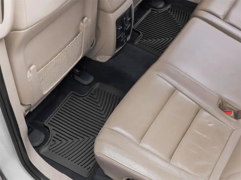 WeatherTech WT Rubber Mats - Rear - Blk by WeatherTech