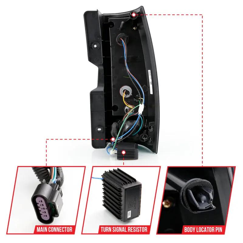 ANZO ANZ LED Taillights by ANZO